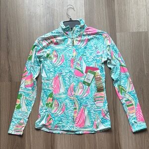 NWT You Gotta Regatta Lilly Pulitzer Luxletic Pullover